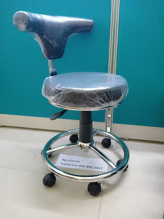 เก้าอี้หมอฟัน มีพนักพิง รุ่น TK-120 BK